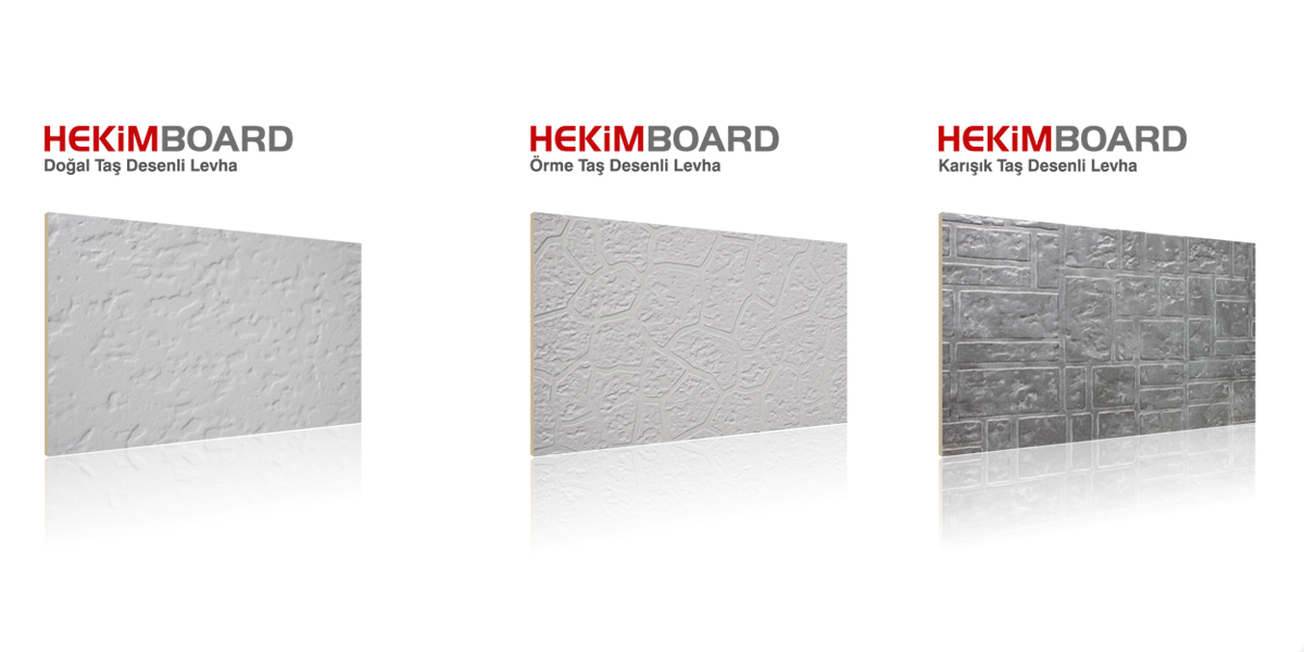 hekimboard,Fibercement,Doal Ta desenli levha,betopan,ahap desenli levha