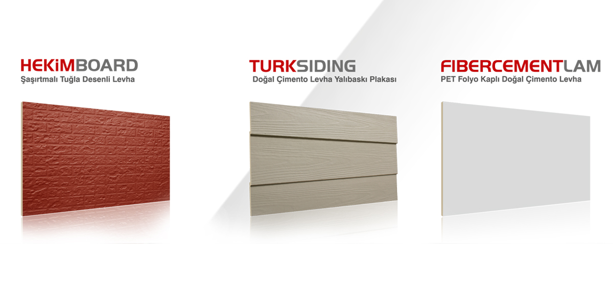 hekimboard,Fibercement,Doal Ta desenli levha,betopan,ahap desenli levha